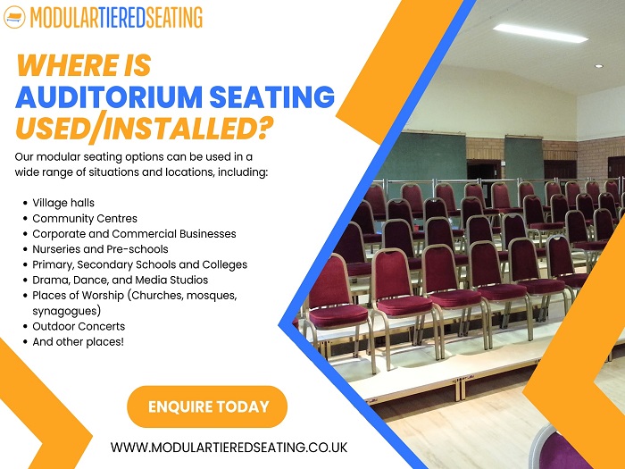 Where Is Auditorium Seating UsedInstalled